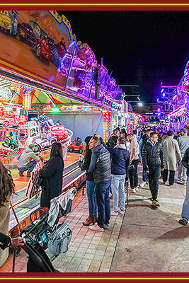 Fête foraine de Noël