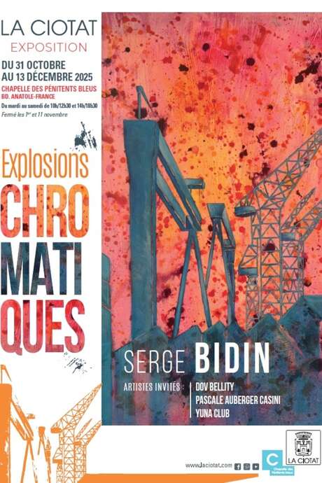 Exhibition of paintings, sculptures and photographs Explosions Chromatiques