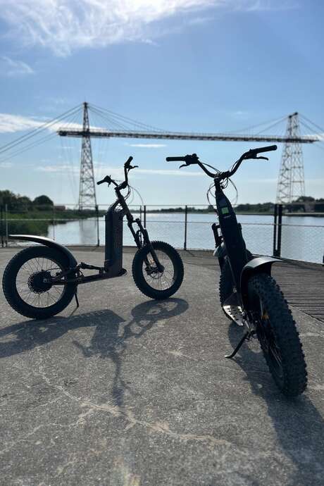 Trottéa, a guided tour on an electric trottinette