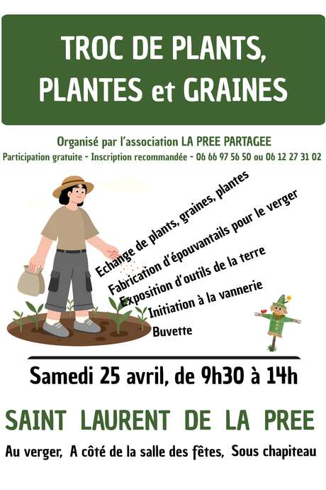 Troc de plants, plantes et graines