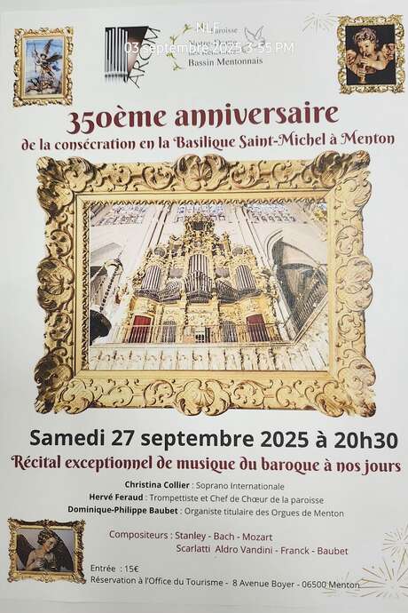Exceptional music recital: From the Baroque to the present day