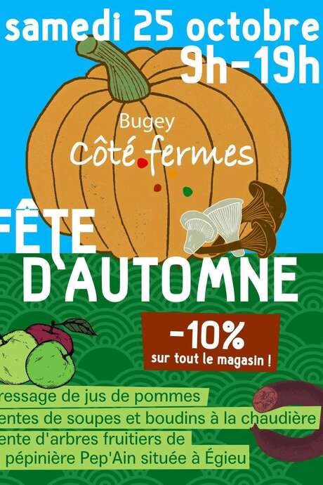Fête d'automne à Bugey Côté Fermes