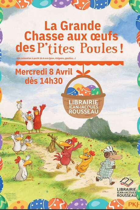 Venez jouez : La grande chasse aux oeufs des P'tites poules !