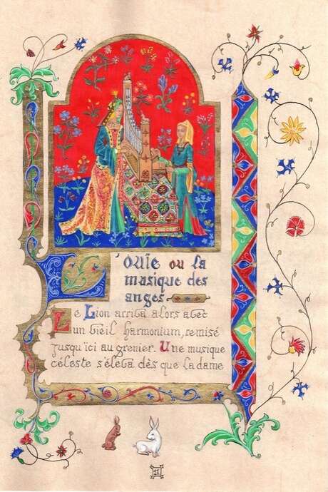 Créa’Patrimoine - Atelier de calligraphie