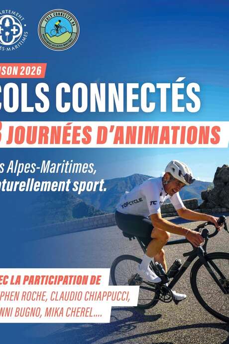 Angeschlossene Pässe 06 Fahrrad: Sospel-Col de Turini