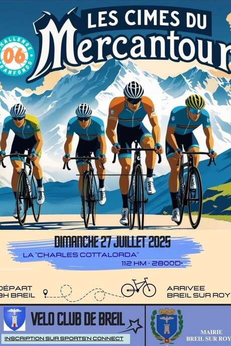 Course cyclosportive "Les Cimes du Mercantour"