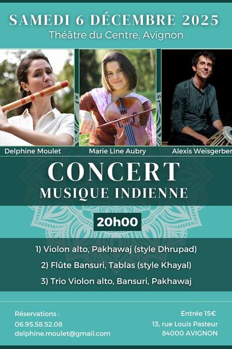 Indian music concert
