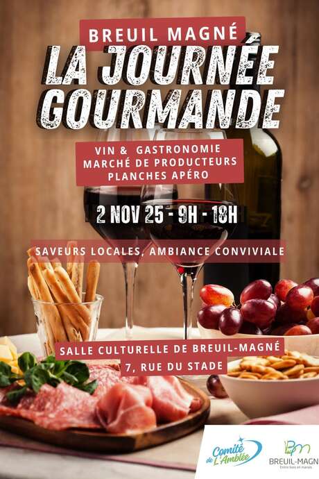 The gourmet day in Breuil-Magné