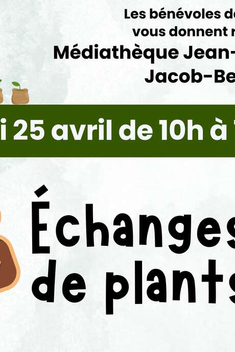 Échanges de plants à la grainothèque