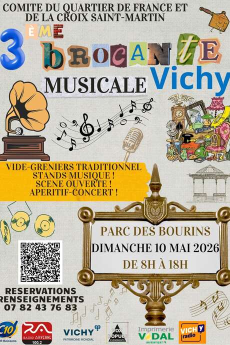 3ème Brocante musicale - scène ouverte - vide-greniers