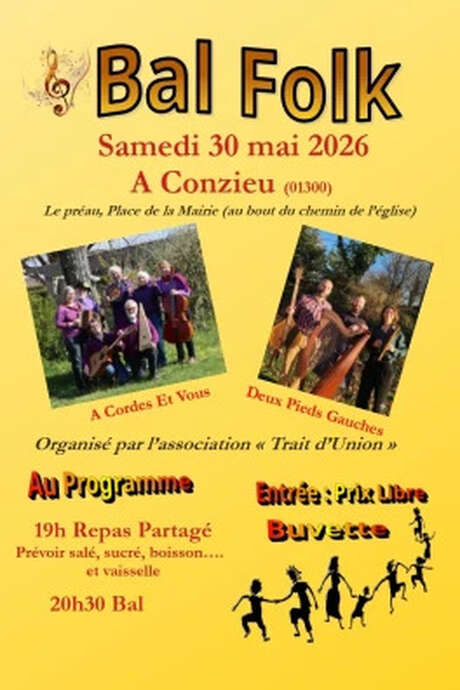 Bal folk et repas partagé