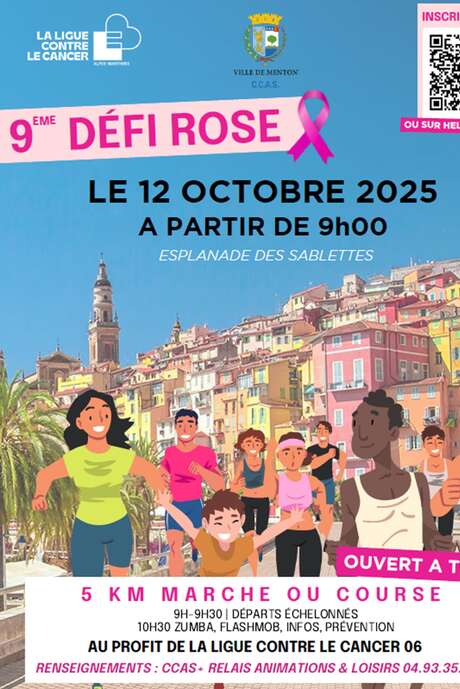 Défi Rose - Action pour la prévention et le dépistage du cancer du sein