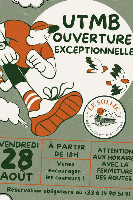 Soirée spéciale UTMB au Sollié