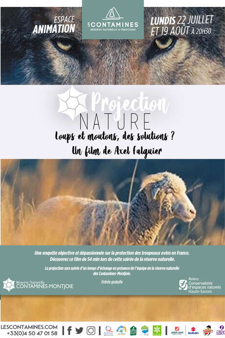 Projection du film "Loups et moutons : des solutions ?" de Axel Falguier