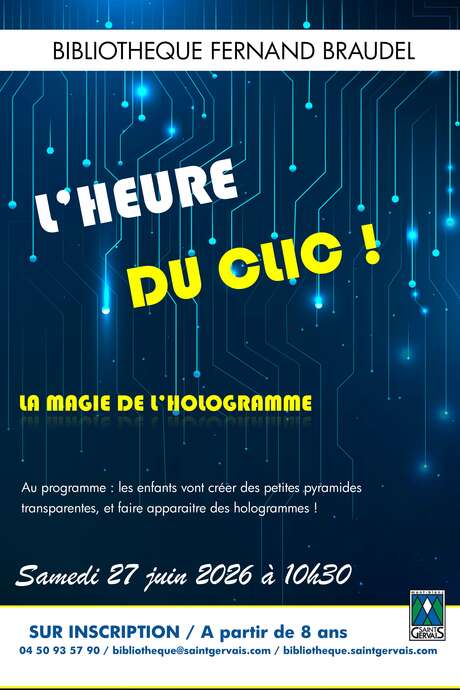 Heure du clic : hologramme