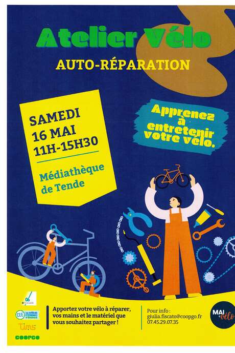 Officina di autoriparazione per biciclette