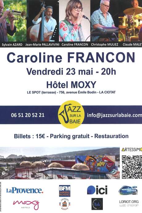 7. Jazz sur la Baie - Konzert von Caroline Francon Quintett