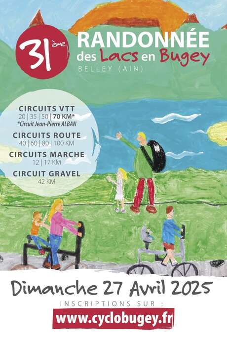 31e Randonnée des Lacs en Bugey