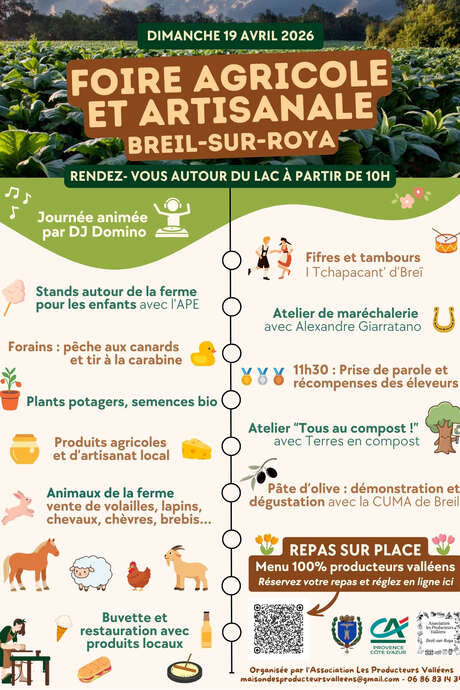 Landwirtschafts- und Handwerksmesse in Breil-sur-Roya