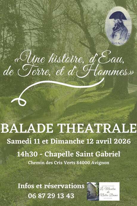 Balade théâtrale en ceinture verte - "Une histoire d'eau, de terre et d'hommes"