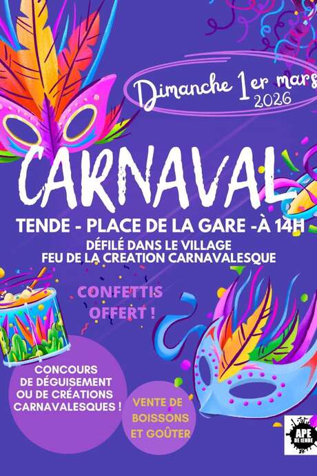 Carnaval de Tende - Association des parents d'élèves