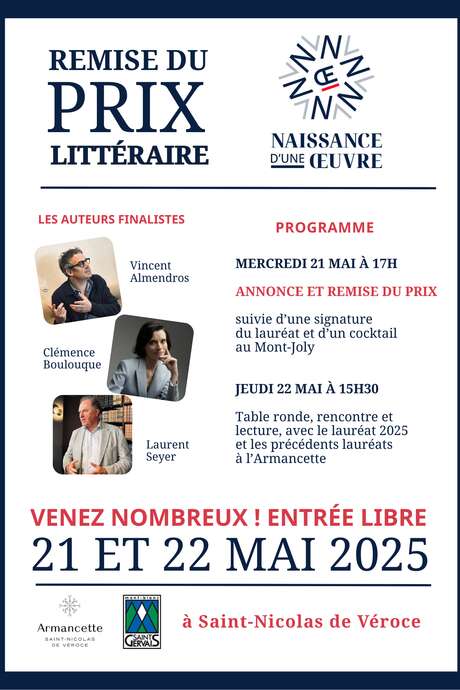 Prix Littéraire : Naissance d'une Oeuvre