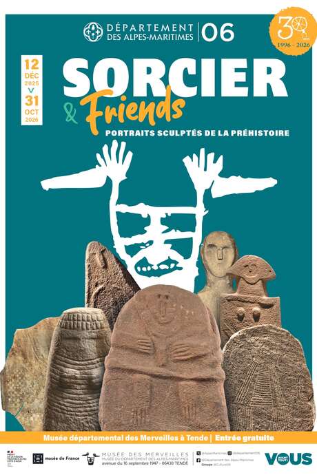 Exposition temporaire "Sorciers & Friends - Portraits sculptés de la Préhistoire"