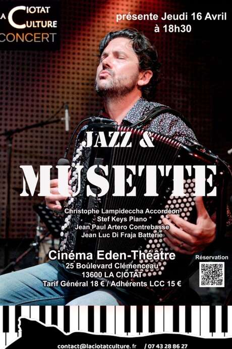 Concierto de jazz y musette