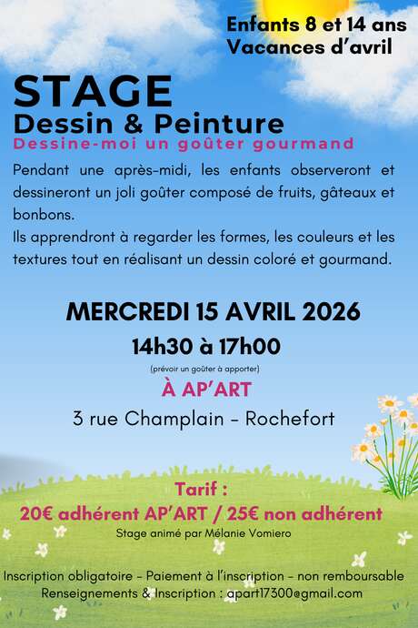 Stage dessin et peinture