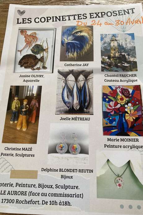 Les copinettes exposent