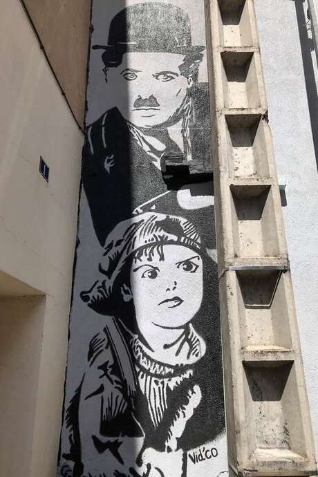 Charlie Chaplin et le kid