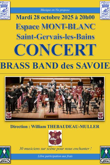 Concert du Brass Band des Savoie