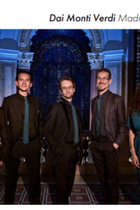 Festival les BaroQuiales. Konzert des Ensembles Dai Monti Verdi. "Madrigale, von Italien bis England".