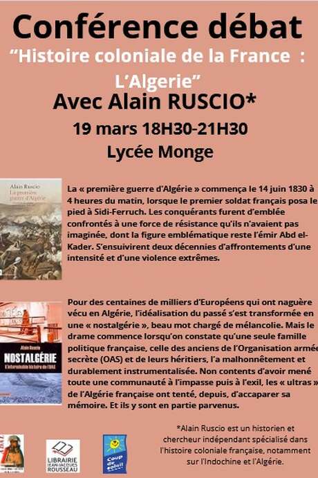 Conférence avec Alain Ruscio