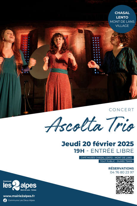 Concert - Ascolta Trio