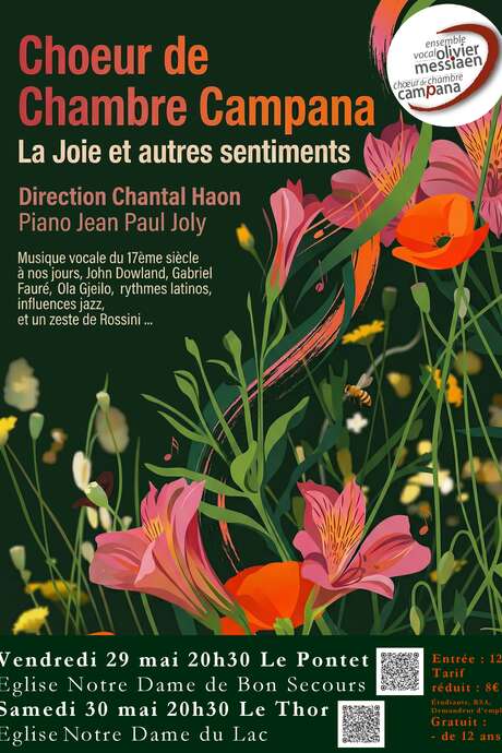 Concert «La joie et autres sentiments»
