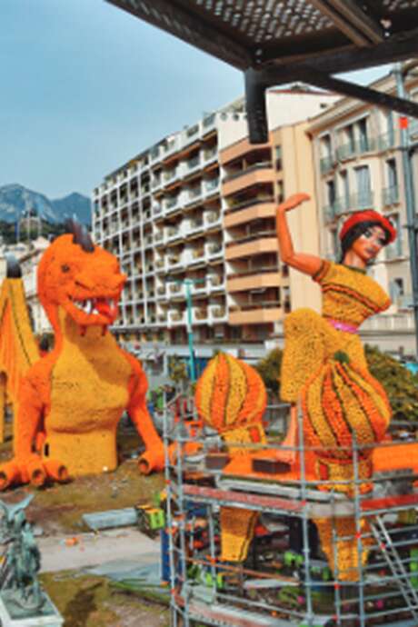 92ème Fête du Citron® - Behind the scenes at the Fête du Citron - Morning