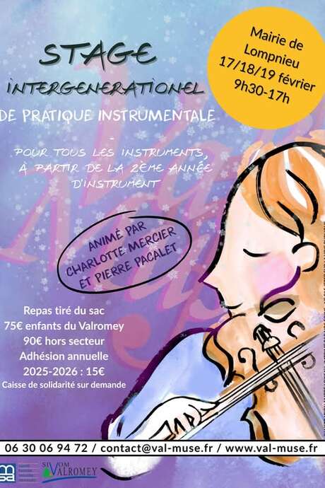Instrumental practice course in Lompnieu