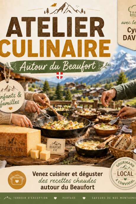 Atelier culinaire - spéciale Fête du Beaufort