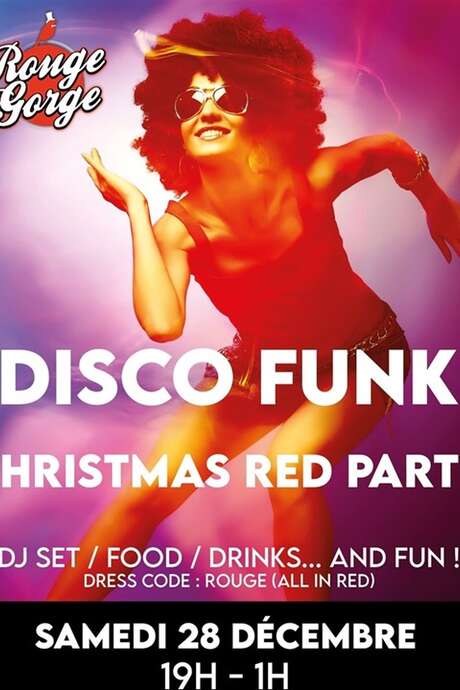 Disco Funk : Chrtistmas red party