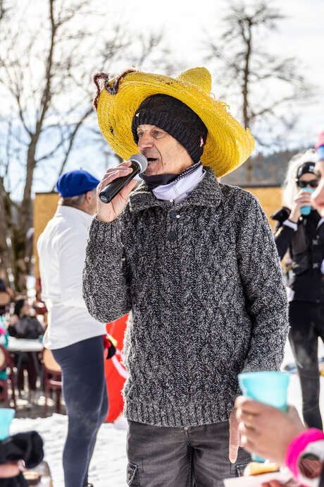 "La glisse des Givrés" - défis sur piste à Margériaz