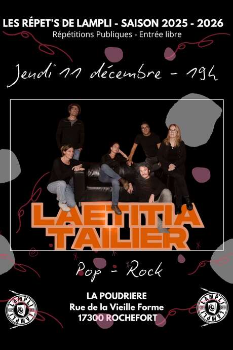 Les Répet's de LAmpli - LAETITIA TAILIER