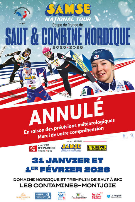 SAMSE National Tour saut à ski et combiné nordique