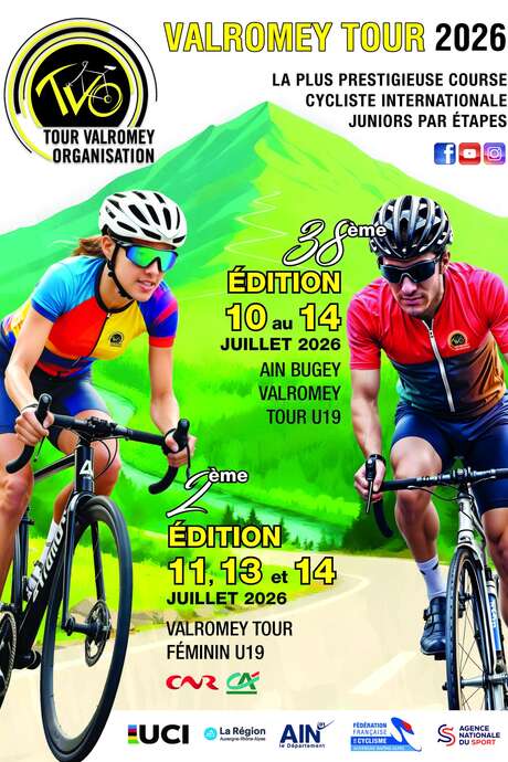 Ain Bugey Valromey Tour 2026 - 38th edition