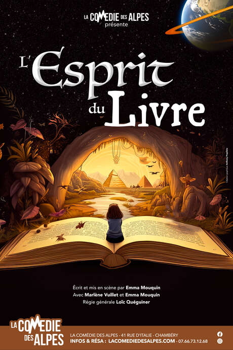 Spectacle Jeune Public : L'esprit du livre