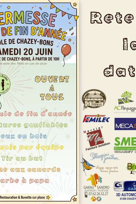 Kermesse de fin d'année