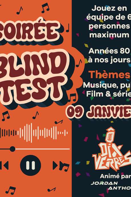 Soirée Blind Test et DJ
