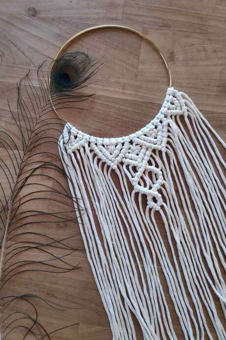 Atelier Macramé - Décoration sur cercle
