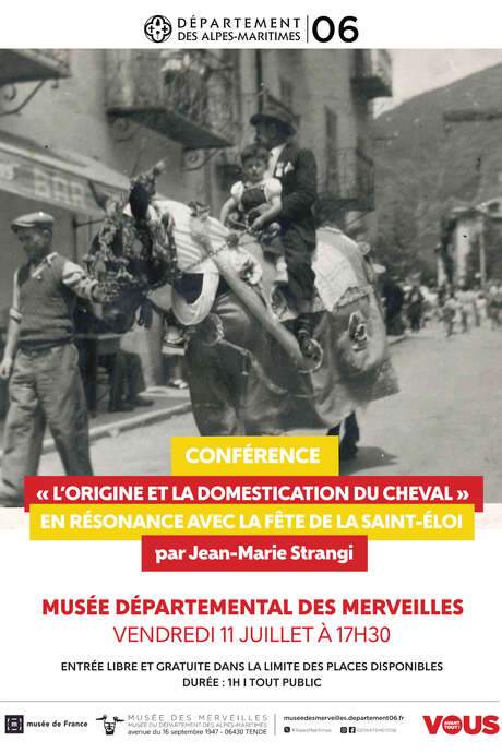 Conférence "L'origine et la domestication du cheval"