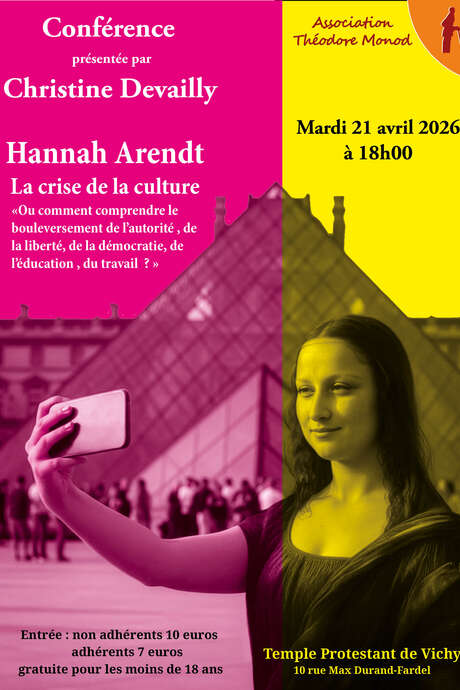 Conférence "La crise de la culture"